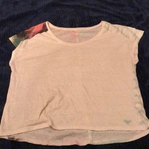 Roxy crop Top size small